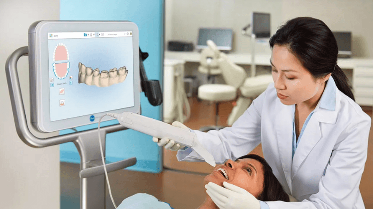Your dentist scans